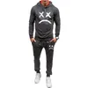 Tracksuits voor heren 2023 Men mode mode hoodies broek set mannelijke tracksuit sport suit sportscholen casual sportkleding