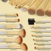 Makeup Brushes 13 Pcs Set Cosmetics Concealer Brush Blush Powder Eye Shadow Kabuki Foundation Sponge Beauty Tools