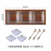 Plates Household Snack Platter Nordic Candy Box With Lid Living Room Combined Dried Fruit Plate Storage Glass Square Dishes