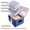 Briefcases Hard Foldable Detachable Document Storage Bag Box Multifunction File High Quality Large Capacity Orgnizer