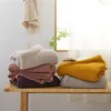 Blankets Nordic Super Soft Warm Cozy Breathable Gray Beige Autumn Decor Knitted Bedspread Home Office Sofa Throw Blanket