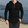 Felpe con cappuccio da uomo Felpe a maniche lunghe Pullover alto Colore Moda Top Primavera Estate Leggero Uomo UomoUomo