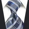 Papillini blu seta da uomo cravatte da uomo della moda paisley geometrica per uomo accessorio 8 cm