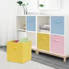 Storage Boxes Non-Woven Foldable Clothes Box Toys Layered Cube Basket Bins Sundries Dormitory Containers Wardrobe Accessories Supplies