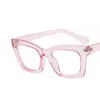 サングラストレンド光学測定メガネ女性ブルーライトフィルターキャットアイヒョウビジョンケア眼鏡眼鏡眼鏡0223i