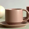 Xícaras pires fino porcelana personalidade nórdica xícara de café cerâmica engraçada