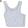 CAMISOS Tanks vrouwen Vest Tank Girls ondergoed Casual Ademende gesp geworden Korte borst Borst Binder Corset Onderhemd