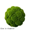 Flores decorativas Wreaths Wreaths Planta Artificial Planta Verde Moss Ball Flower Flow