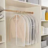 Storage Boxes Thicken Clothes Hanging Dust Cover Home Suit Coat Bag Waterproof Dress Protector Case Organizer 3 Pieces