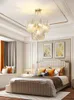 Pendant Lamps Crystal Glass Light For Dining Room Hanging Nordic Modern E14 Lamp Bedroom Chandeliers Living