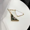 Triangle Earrings for Women Designer Fashion Ear Studs Jewelry Gifts