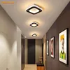 Plafoniere LED grigio/nero Per corridoio Camera da letto Corridoio Galleria Cucina Sala Scala Soggiorno Foyer Interni Apparecchi semplici
