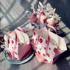 Gift Wrap Fashion DIY Assembly Portable Candy Box Wedding Holiday Party Baking Dessert With Hand