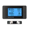 Compteur numérique 20A/50A/100A/200A, voltmètre LCD DC 8-100V, ammètre 4 en 1, tension, courant, détecteur d'énergie avec Shunt