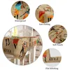 Table Cloth African Woman Dance Ethnic Culture Vase Waterproof Tablecloth Round Dining Coffee Mat For Kitchen Living Room