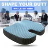 Pillow 38# Premium Memory Seat Coccyx Orthopedic Car Office Chair Pad For Tailbone Sciatica Lower Back Pain