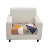 Stol täcker geometrisk elastisk soffa borttagbar soffskydd för vardagsrum modern sektionssäte capa möbler protektor finansiering