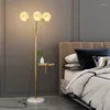 Floor Lamps Reading Rattan Lamp Glass Ball Bedroom Lights Candelabra