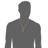 펜던트 목걸이 KPOP 8 개의 다이어그램 목걸이 옐로우 골드 컬러 스틸 스틸 중국 도교 철학 2023 패션 보석 P268