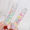 Lucidalabbra Versatile Rossetto Liquido Roller Bead Mini Glaze Olio Idratante Trasparente