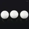 Decorazioni natalizie 10 X Decorazione Modellazione Craft Sfera in polistirolo espanso 6 cm --- Bianco