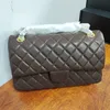 CC Bags Luxury Brand Shoulder Bags Classic Double Flap Lambskin Bags Matelasse Chain Crossbody Shoulder Gold Turn Lock Purse Large Capacity