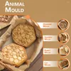 Baking Moulds Wooden Cookie Mold Cutter 3D Cake Embossing Gingerbread Press Bakery Gadgets