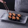 Płytki japoński w stylu ceramiczny prostokątny talerz sushi sashimi kreatywny prosty zastawa stołowa restauracji