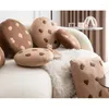 Pillow Fashion Cookie Chic Stuffed Soft For Sofa Office Rest Throw Love Present Room Decoration Chair Bedding