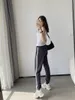Pantalon Femme Capris Femme Automne/Hiver Style Bande Latérale Couture Taille Élastique Modal Reliure Décontractée Trois Couleurs Dames Pantalons De SurvêtementFemmes