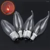 Edison Led Candle Light Bulb E14 E27 Flame Effect 3W AC220V Home For Decor Lighting Ampoule J2K5