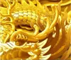 Sfondi Personalizzati Po 3d Carta da parati moderna Oro cinese Distinguished Dragon Home Decor Soggiorno Murales per pareti 3 D