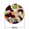 Brooches Fashion Jewelry Accessory Funny Japanese Cartoon Anime Badge Enamel Pin Clothing Lapel Pins Monkey Manga Figure Brooch Kids Gift