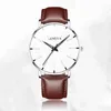 Wristwatches 2023 Luxury Watch Men Mesh Ultra-thin Stainless Steel Quartz Wrist Male Clock Reloj Hombre Relogio Masculino