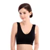 Yoga Outfit Womens Sports Bra Padded Athletic Bralette Vest Fitness Running Gym Stretch Top Cropped Sujetador DeportivoC0367