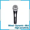 Microfones Original Takstar E-340 6.35 Plug Cable 4M Karaoke Microphone Instrument Dynamic KTV Högtalare för hushåll och scen