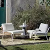 Camp Furniture Light Luxury Rattan Beach Chairs Outdoor Modern Home Designer Villa Courtyard Garden Leisure