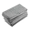 Table Napkin Set Of 12 Pcs 43 X Cm Fashion Cloth Napkins Cotton Linen Heat Insulation Mat Fabric Dinner