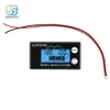 6133A Battery Capacity Indicator DC 8V-100V Lead Acid Lithium LiFe PO4 Car Motorcycle Voltmeter Voltage Gauge 12V 24V 48V 72V