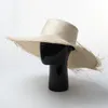 Шляпа шляпа шляпа с краями панама женщина солнце соломенная боатер Леди летние каникулы УФ -защита пляжа высшее качество 69100 Оригинальное качество