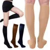 Спортивные носки 1PAIR S-XL Эластичные коленные коленные коленные коленные коленные коленные хранения Варикозное варикозное варикозное варикозное