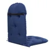 Pillow Swivel Rocker Outdoor Garden Patio Rattan Rocking Chair Seat Indoor High Back Removable Pad