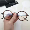 Okulary przeciwsłoneczne ramy japońskie ręcznie robione czyste okulary tytanowe rama ultra światła retro okrągłe mężczyźni okulary kmn kobiety krótkowzroczność czytanie okularów