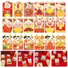 Pacote de envelope de envelope de envelope chinês Red Packet Spring Bolsas de gado de primavera Presentes Bolsa de desenhos animados envelope