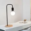 Tafellampen luminaria de mesa lampe chevet moderne lamp abajur para quarto studeer bedzijde Japanse zwarte Noordse kleine werkdruppel