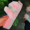 Slippers 2023 Женская летняя открытая открытая сплошная сплошная сандалии шикарные модные повседневные туфли удобная плюс размер капля