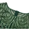 Повседневные платья Цвет розовый черный зеленый золото xxl 1920S Vintage Flapper Great Gatsby платье O-образное крышка для крышки для скинки