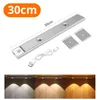 Night Lights USB Rechargeable PIR Motion Sensor LED Light 30/40 CM Bar Lamp Bedroom Desk Reading Kitchen Cabinet Wardrobe Decor