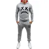 Tracksuits voor heren 2023 Men mode mode hoodies broek set mannelijke tracksuit sport suit sportscholen casual sportkleding