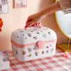 Storage Boxes Children's Hair Accessories Box Girl Hairpin Ring Baby Band Cute Rubber Head Rope Jewelry Organizer